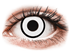 Colourvue Crazy Lens - White Zombie - Med Styrka