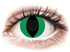Crazy Lens - Cat Eye Green - Endags Icke-dioptrisk