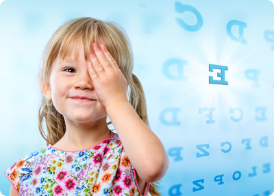 Barn och kontaktlinser