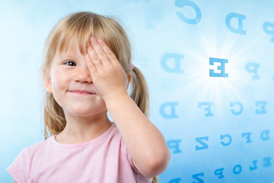 Barn och kontaktlinser